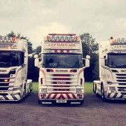 JJP Haulage Ltd Scania Lorry fleet